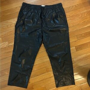 Faux Leather Pants